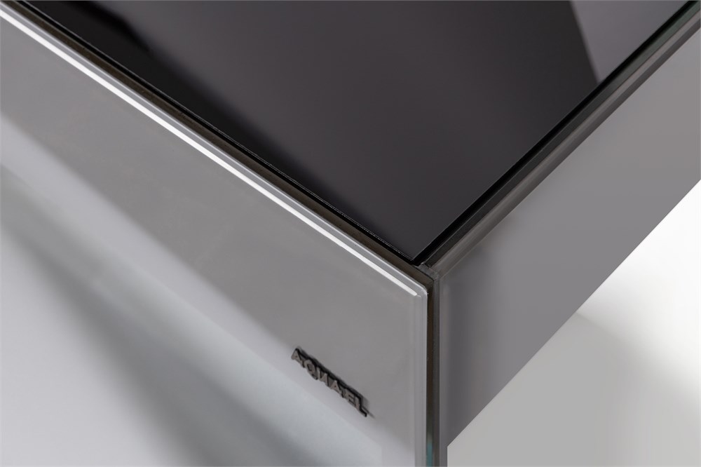 AQUAEL Glossy ST 100 серый (215л) аквариум с LED освещением 131426 - фото 33160