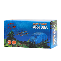 Aqua Reef- компрессор AR-108A одноканальный 140829 - фото 33289