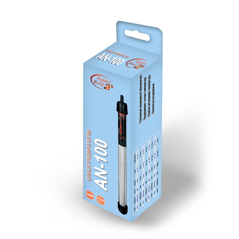 Aqua Reef AN-100- автоматический нагреватель для аквариума 100Вт 140904 - фото 33365
