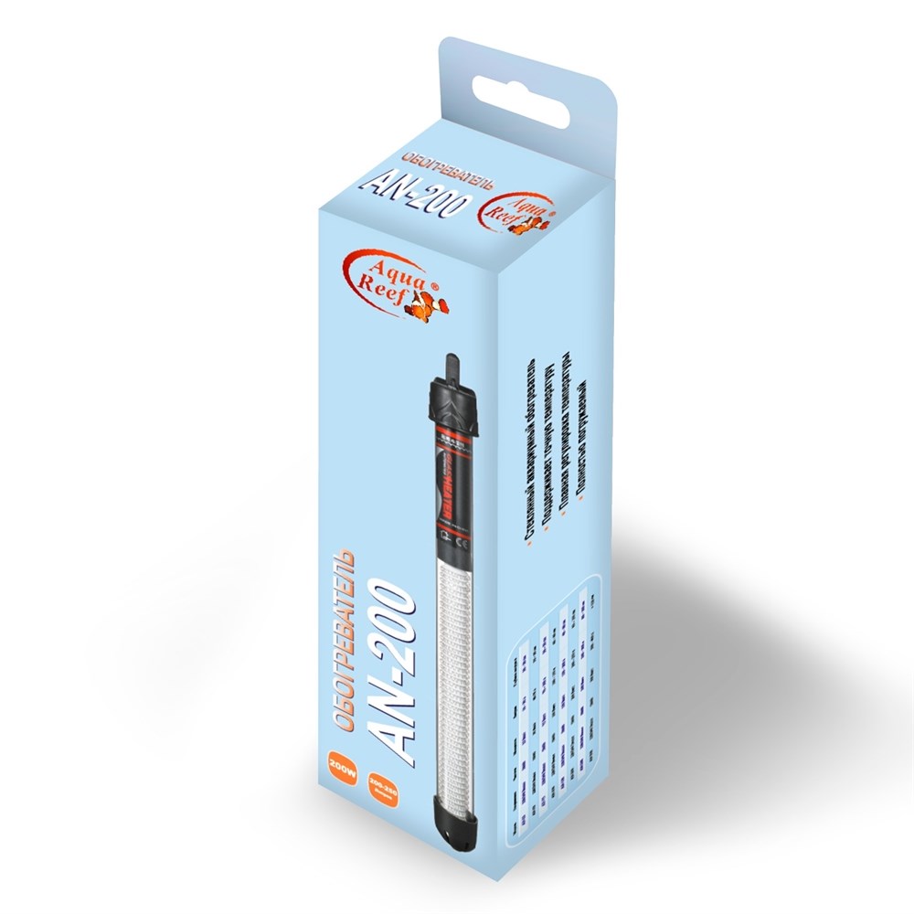 Aqua Reef AN-200- автоматический нагреватель для аквариума 200Вт 140928 - фото 33371