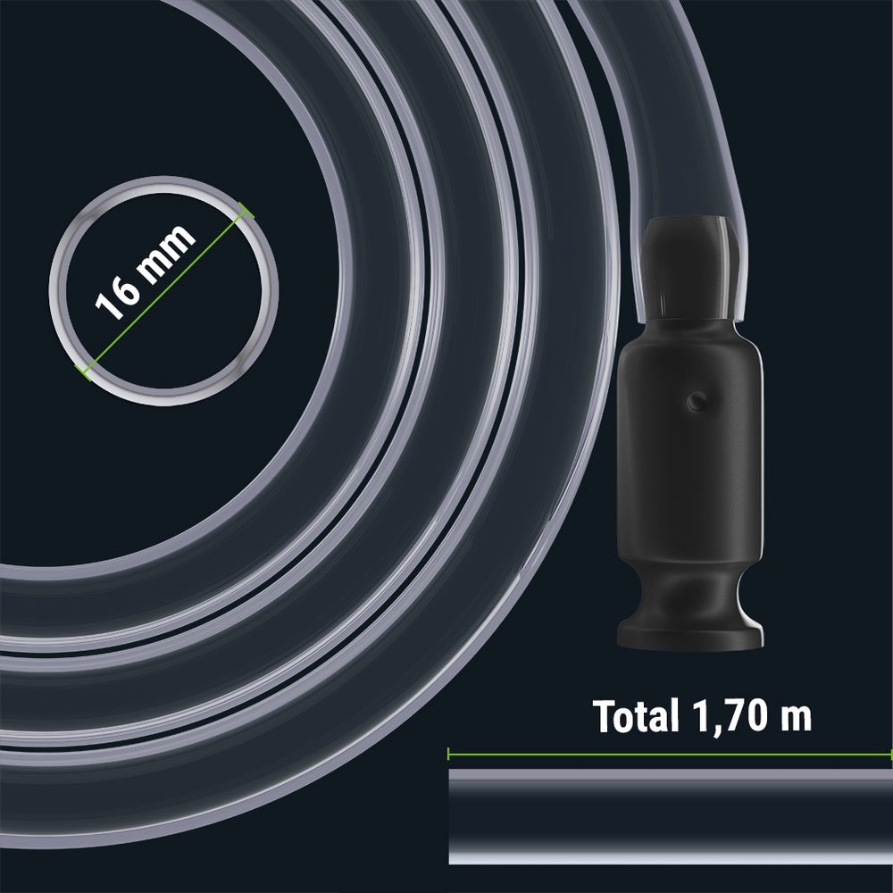 Dennerle Shake and Flow - шланг для подмены воды с пусковым устройством Den-1428 - фото 33406