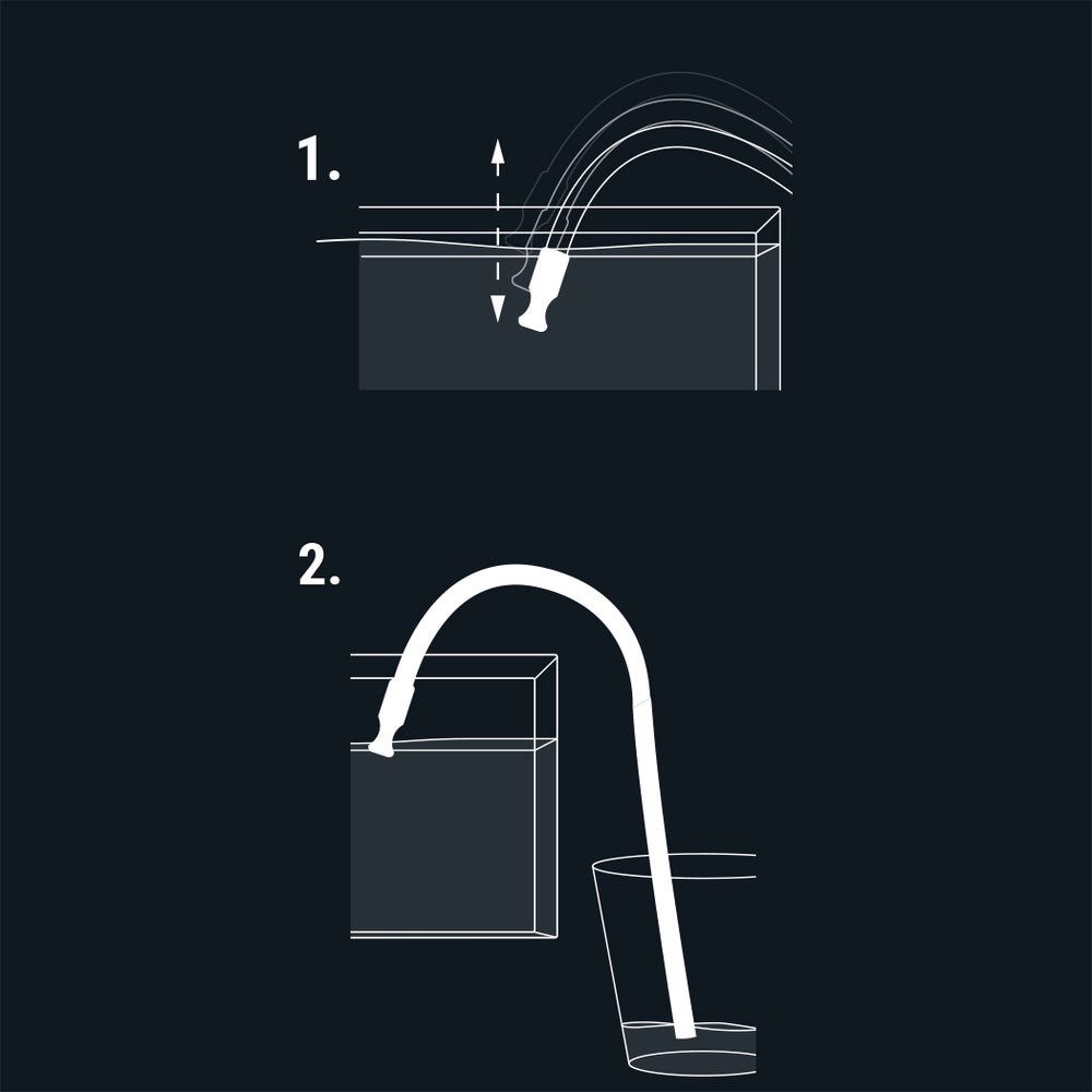 Dennerle Shake and Flow - шланг для подмены воды с пусковым устройством Den-1428 - фото 33407