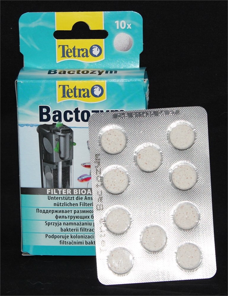 Tetra Bactozym 10 таблеток - ускоритель биологического запуска для фильтров и аквариумов Tet-140257 - фото 33565