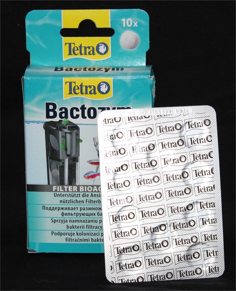 Tetra Bactozym 10 таблеток - ускоритель биологического запуска для фильтров и аквариумов Tet-140257 - фото 33566