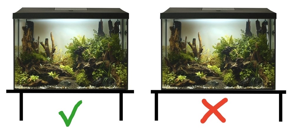 Аквариум Atman XR-600 черный, 89 литров, 60х33х45см,с LED светильником и фильтром ATM-XR-600B - фото 33591