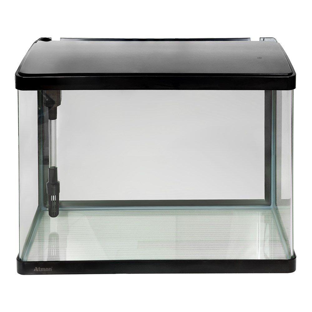 Аквариум Atman XR-600 черный, 89 литров, 60х33х45см,с LED светильником и фильтром ATM-XR-600B - фото 33593
