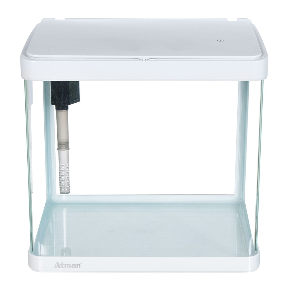 Аквариум Atman XR-320 белый, 25 литров, 32х24х32см,с LED светильником и фильтром ATM-XR-320W - фото 33610