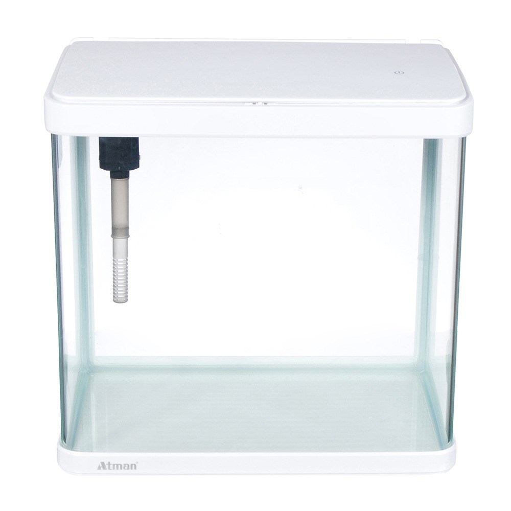 Аквариум Atman XR-380 белый, 35 литров, 38х25х37см, с LED светильником и фильтром ATM-XR-380W - фото 33621