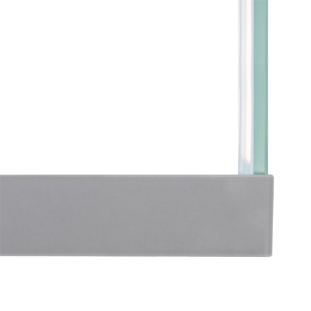 AQUAEL OPTI SET 125 л (серый) - аквариум из осветлённого стекла Opti White, 81x36x51 см AQ-132550 - фото 33884