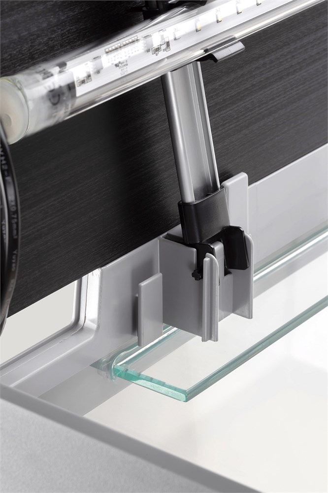 AQUAEL OPTI SET 200 л (серый) - аквариум из осветлённого стекла Opti White, 101x41x56 см AQ-132551 - фото 33899