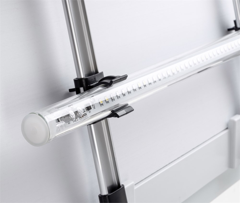 AQUAEL OPTI SET 130 л (белый) - аквариум из осветлённого стекла Opti White, 61x41x56 см AQ-132497 - фото 33929