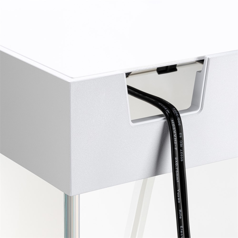 AQUAEL OPTI SET 130 л (белый) - аквариум из осветлённого стекла Opti White, 61x41x56 см AQ-132497 - фото 33933