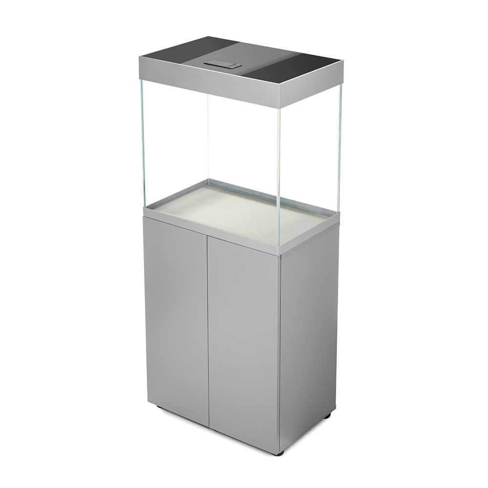 AQUAEL OPTI SET 130 л (серый) - аквариум из осветлённого стекла Opti White, 61x41x56 см AQ-132498 - фото 33953