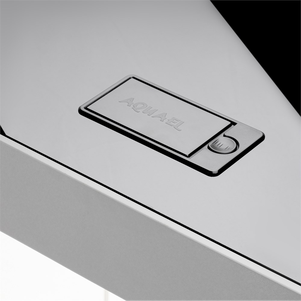 AQUAEL OPTI SET 130 л (серый) - аквариум из осветлённого стекла Opti White, 61x41x56 см AQ-132498 - фото 33962