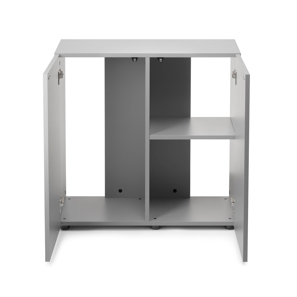 AQUAEL подставка под аквариум OPTI SET 125 л (серая) - 2 дверцы, 81x36x80 см AQ-132636 - фото 33978