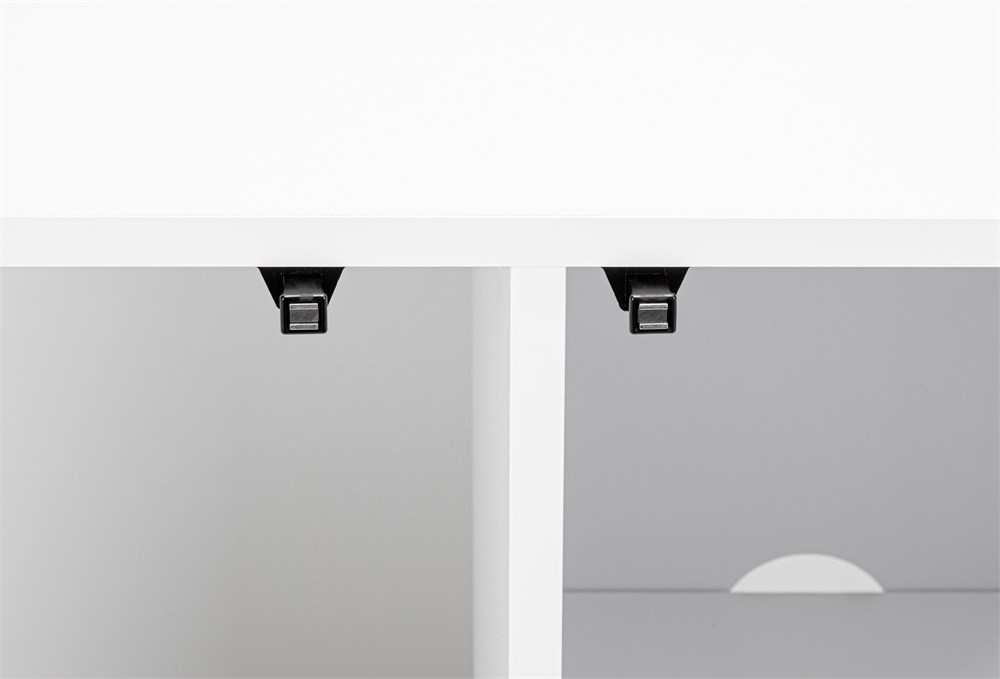 AQUAEL подставка под аквариум OPTI SET 130 л (белая) - 2 дверцы, 61x41x80 см AQ-132643 - фото 33999