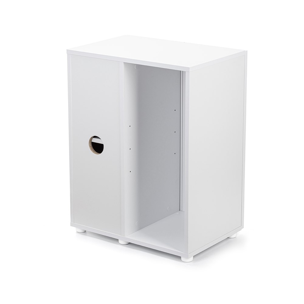 AQUAEL подставка под аквариум OPTI SET 130 л (белая) - 2 дверцы, 61x41x80 см AQ-132643 - фото 34003