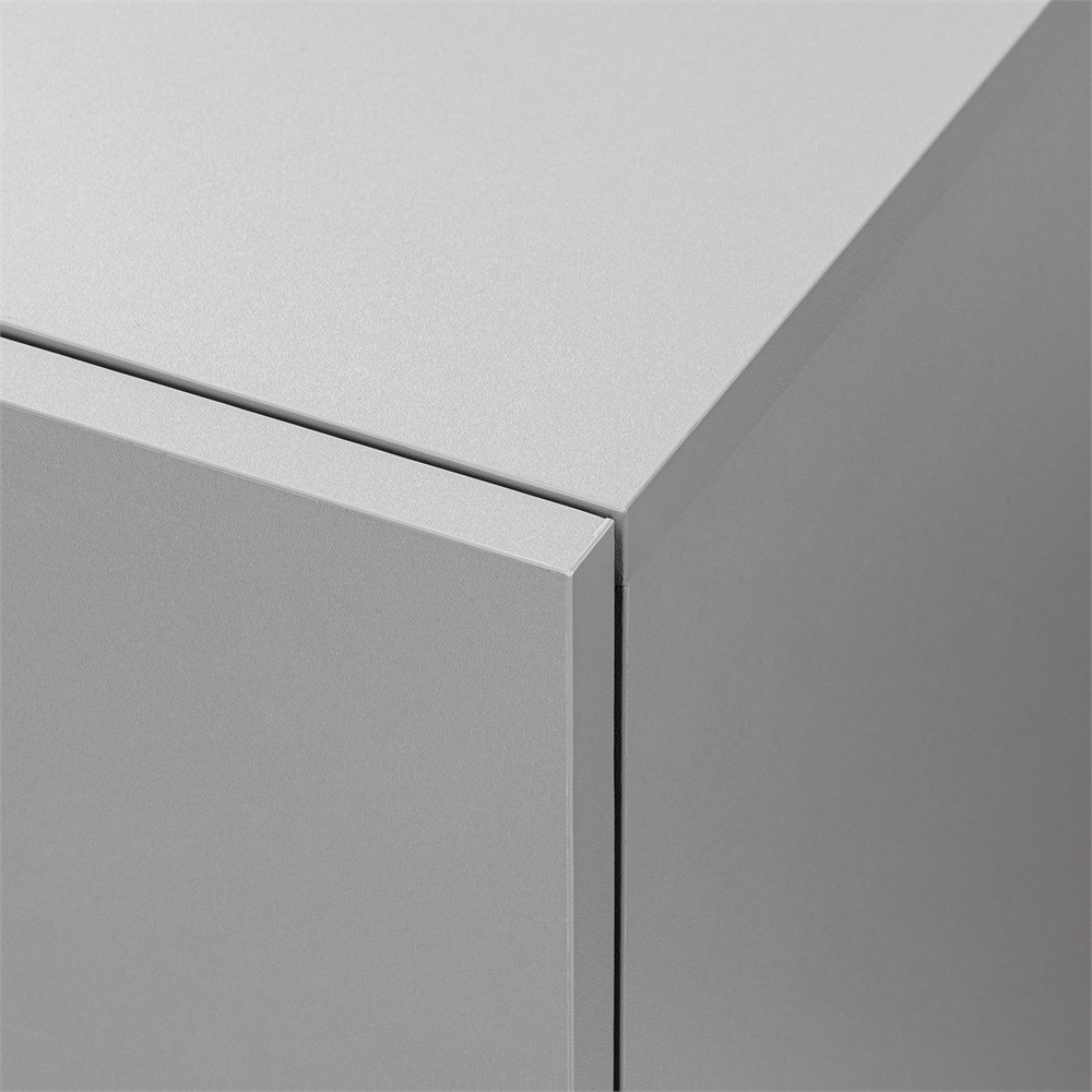 AQUAEL подставка под аквариум OPTI SET 130 л (серая) - 2 дверцы, 61x41x80 см AQ-132645 - фото 34022