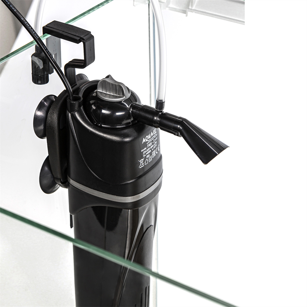 AQUAEL Leddy Plus Day&Night 75 - 105л аквариум белый, прямоугольный, с 2-режимным освещением день/ночь 124535 - фото 34134