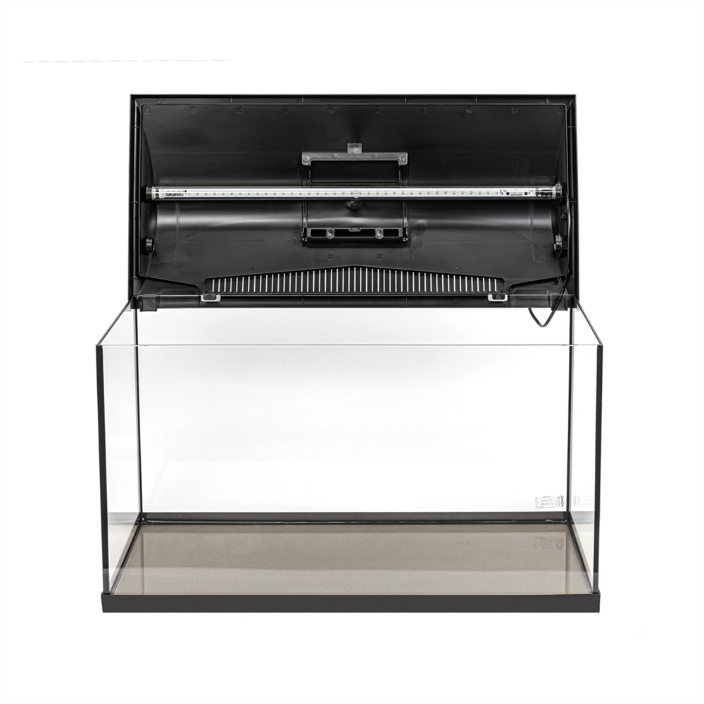 AQUAEL Leddy Plus Day&Night 75 - 105л аквариум чёрный, прямоугольный, с 2-режимным освещением день/ночь 124534 - фото 34148