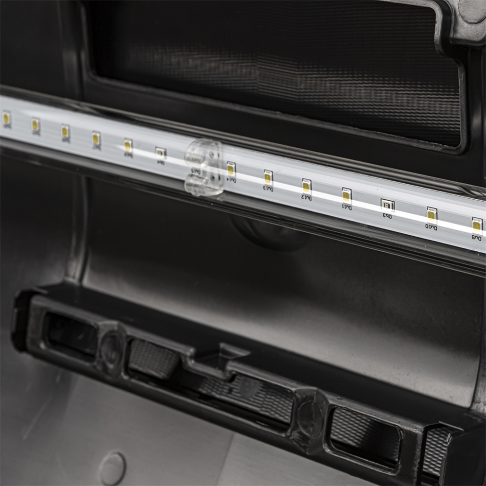 AQUAEL Leddy Plus Day&Night 75 - 105л аквариум чёрный, прямоугольный, с 2-режимным освещением день/ночь 124534 - фото 34151