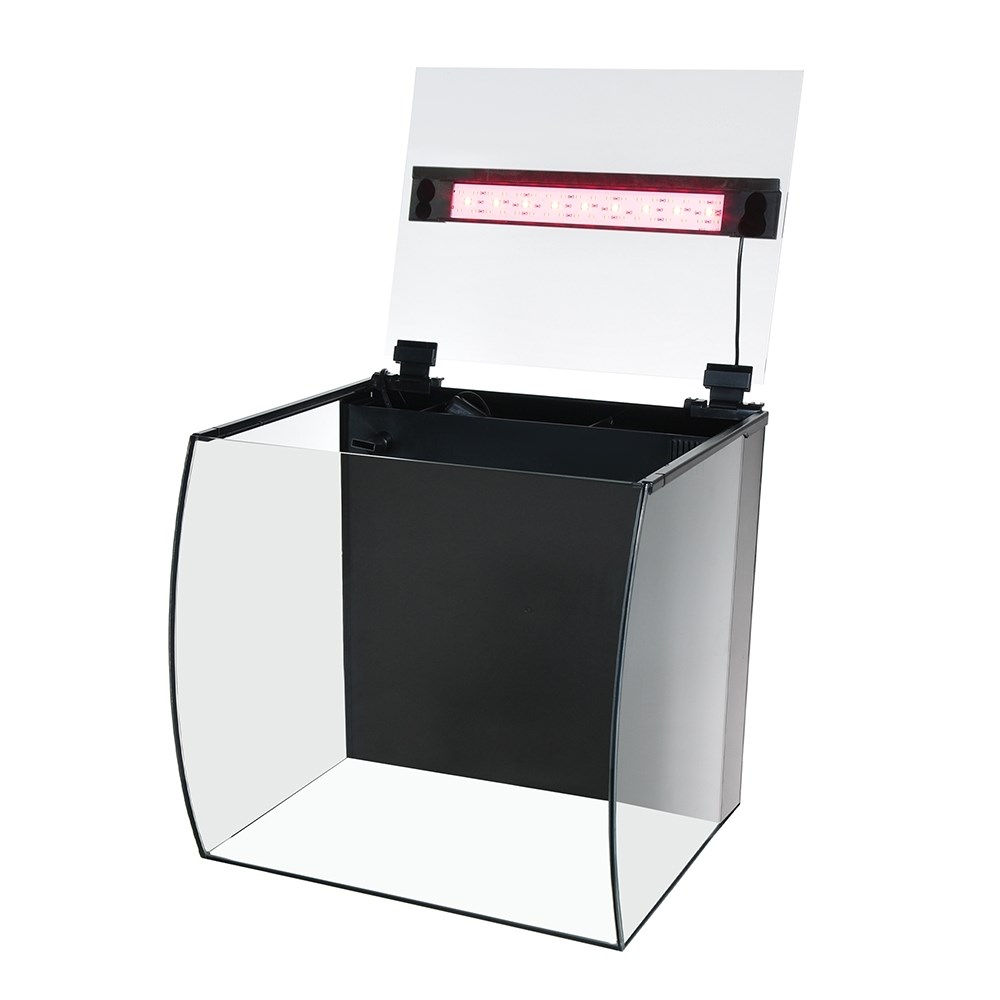 Atman DR-600 89 литров - аквариум c гнутым передним стеклом, 60х40,5х42.5 см  (в комплекте внутренний фильтр, LED RGB светильник) - копия ATM-DR-600 - фото 34272