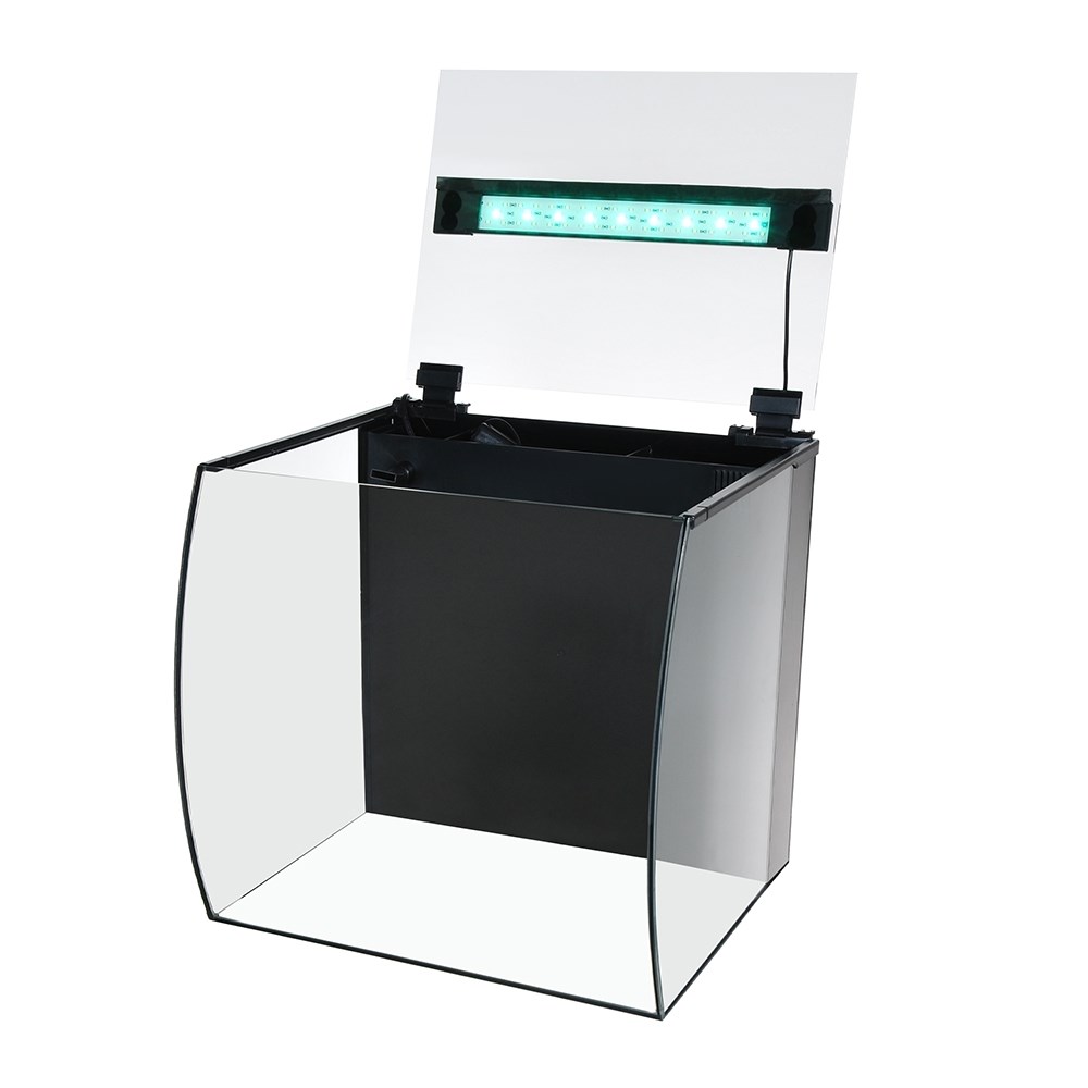 Atman DR-600 89 литров - аквариум c гнутым передним стеклом, 60х40,5х42.5 см  (в комплекте внутренний фильтр, LED RGB светильник) - копия ATM-DR-600 - фото 34273