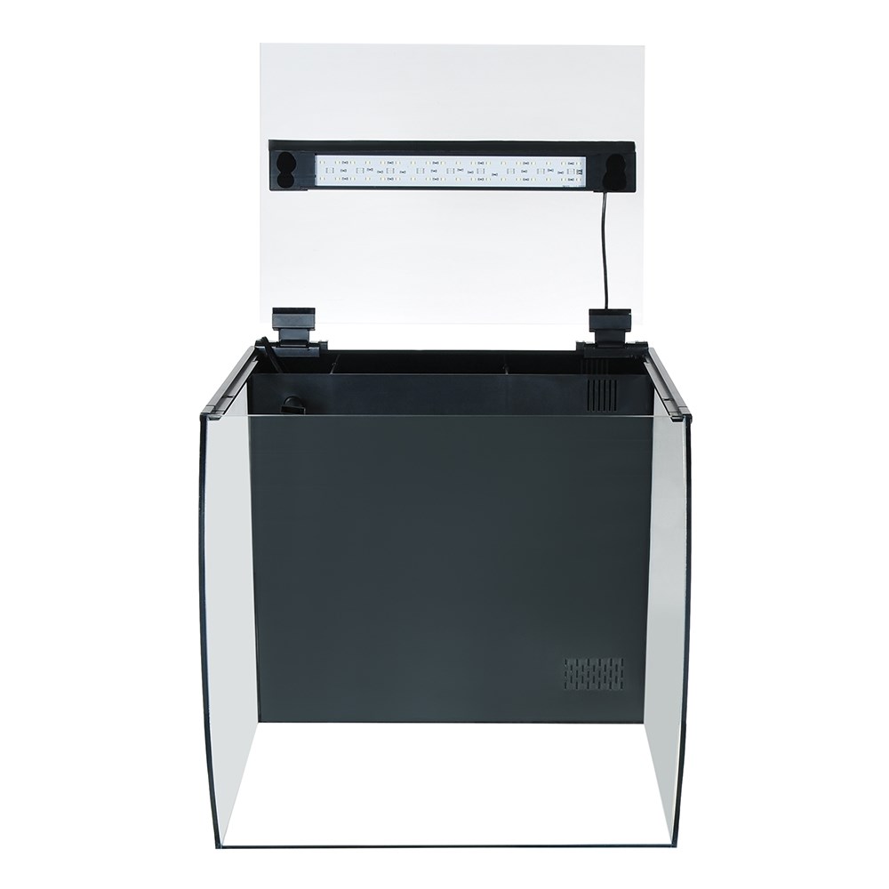 Atman DR-600 89 литров - аквариум c гнутым передним стеклом, 60х40,5х42.5 см  (в комплекте внутренний фильтр, LED RGB светильник) - копия ATM-DR-600 - фото 34274