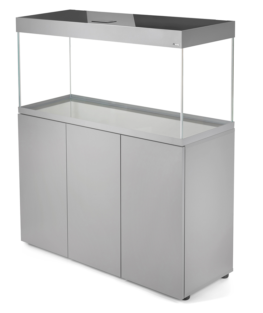 AQUAEL OPTI SET 240 л (серый) - аквариум из осветлённого стекла Opti White, 121x41x56 см AQ-132552 - фото 35492