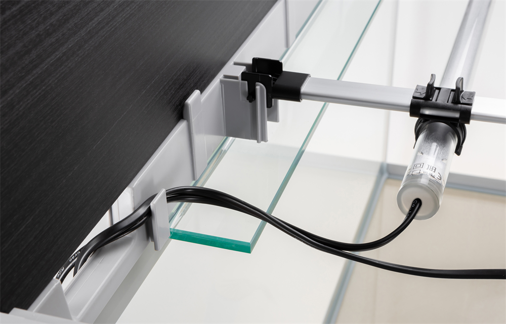 AQUAEL OPTI SET 240 л (серый) - аквариум из осветлённого стекла Opti White, 121x41x56 см AQ-132552 - фото 35504