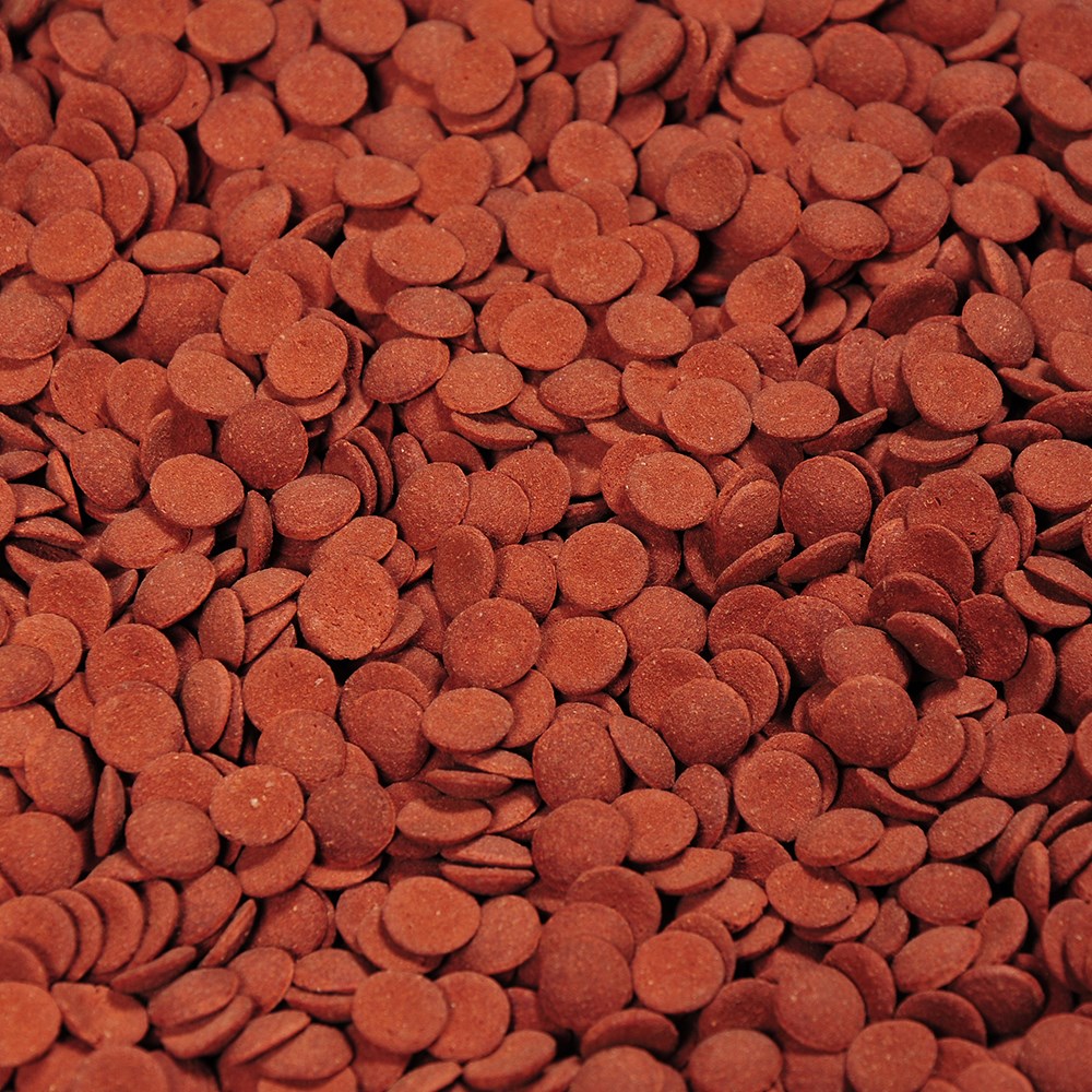 Anubias Red Opti Wafers - корм в таблетках для донных рыб и ракообразных 7мм, ведро 10л (4кг) AN-088344 - фото 35628