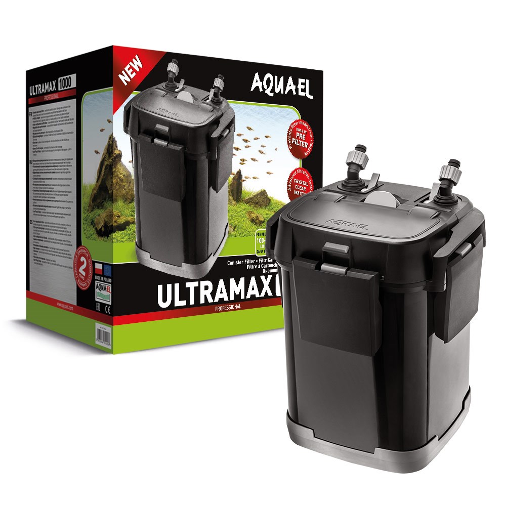 AQUAEL Ultramax-1000 - внешний фильтр для аквариумов  до 300 л, 1000 л/ч, 3 корзины по 1,9 л 120664 - фото 35660