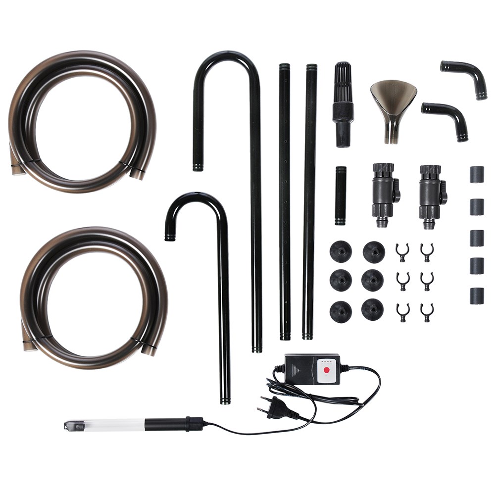 ATMAN CFS-1201UV - внешний фильтр с УФ лампой для аквариумов до 400 литров, 1400 л/ч, 18 Вт ATM-CFS-1201UV - фото 35886