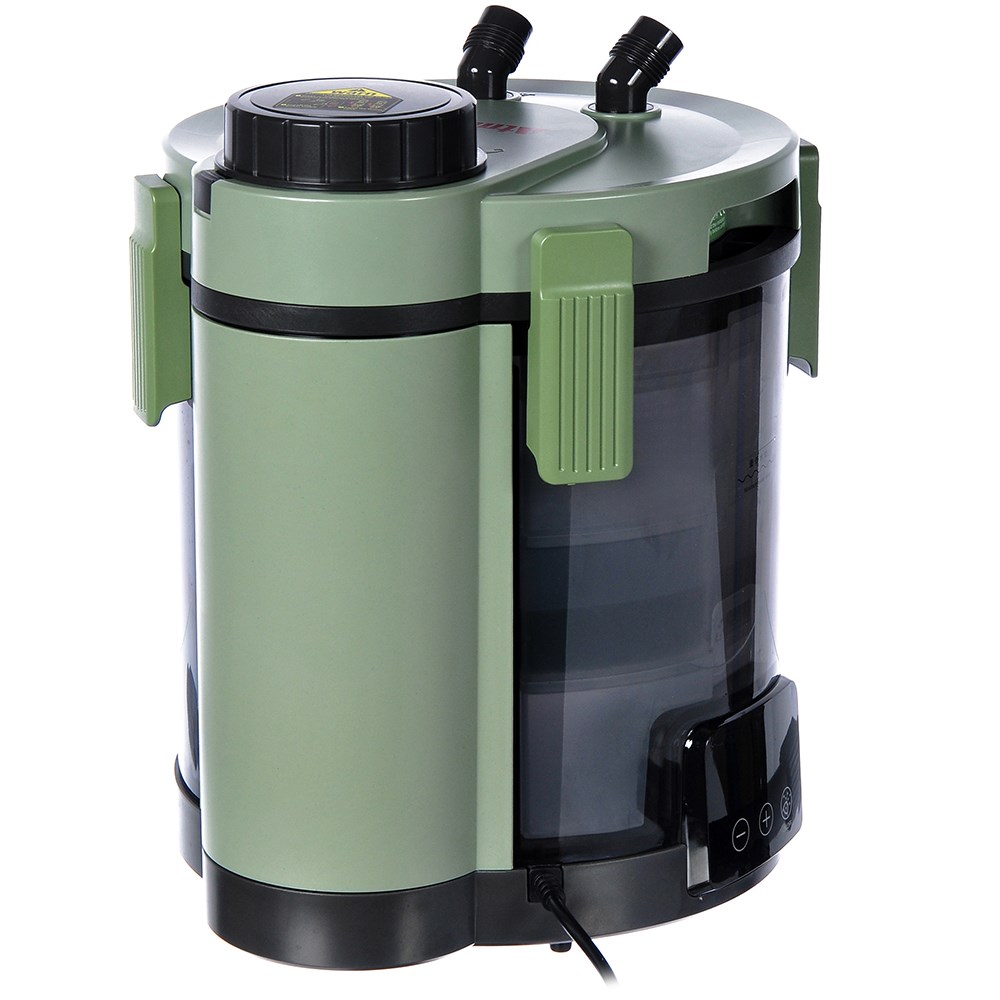 ATMAN CFZ-1500 - внешний фильтр с электронной регулировкой производительности для аквариумов до 250 литров, 450-1200 л/ч, 4-22 Вт, 3 корзины ATM-CFZ-1500 - фото 35913