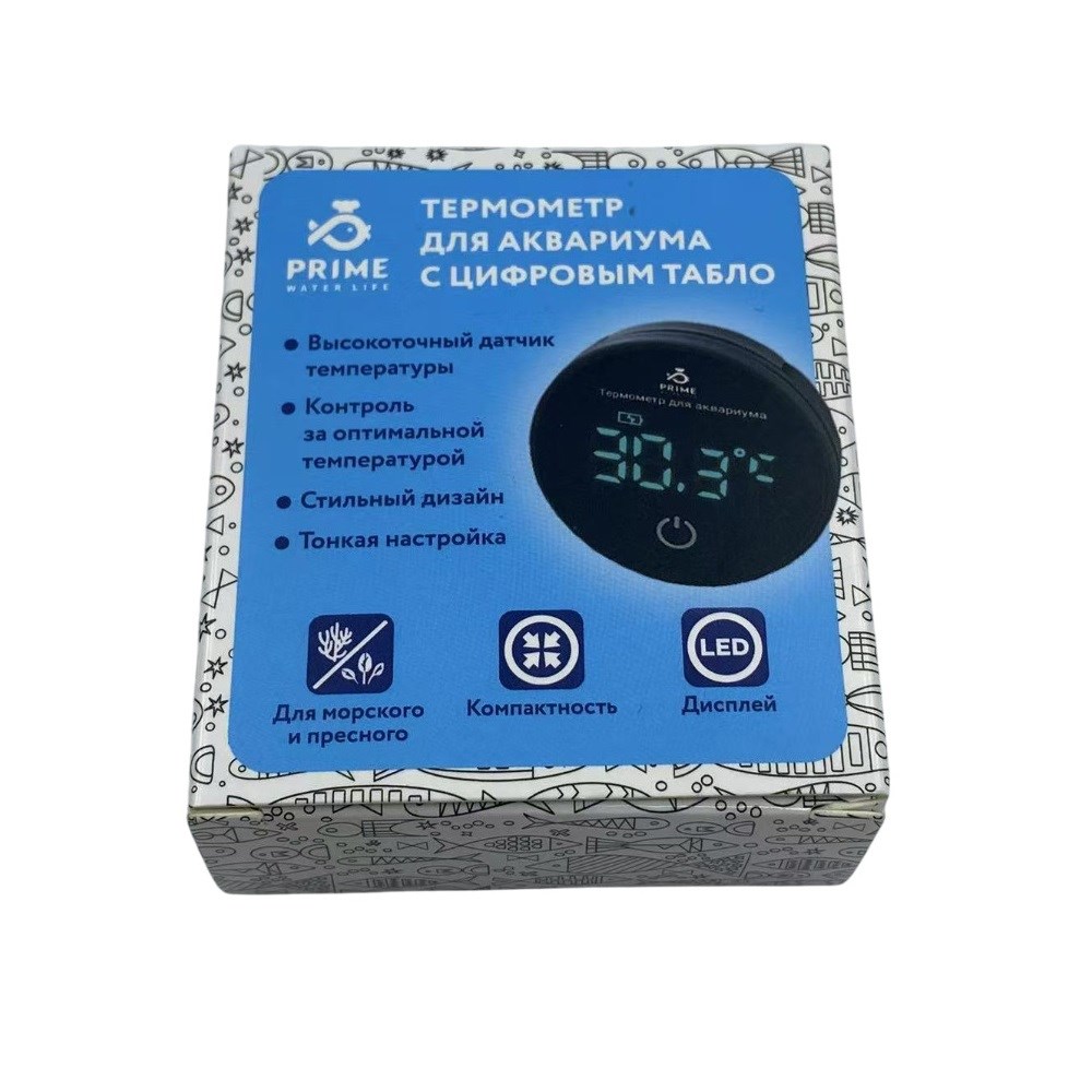 PRIME Термометр  с электронным табло PR-089341 - фото 35959