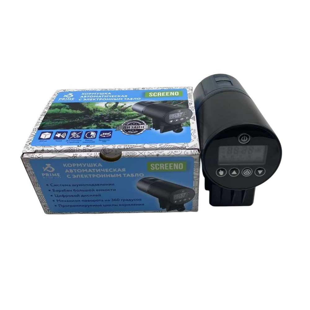 PRIME SCREENO Кормушка автоматическая программируемая, с электронным табло PR-069B - фото 35963