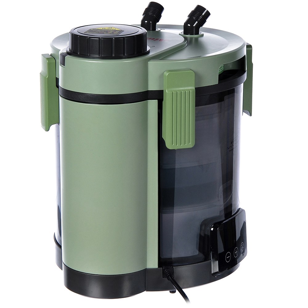 ATMAN CFZ-2000 - внешний фильтр с электронной регулировкой производительности для аквариумов до 400 литров, 450-1200 л/ч, 4-22 Вт, 5 корзины ATM-CFZ-2000 - фото 36005