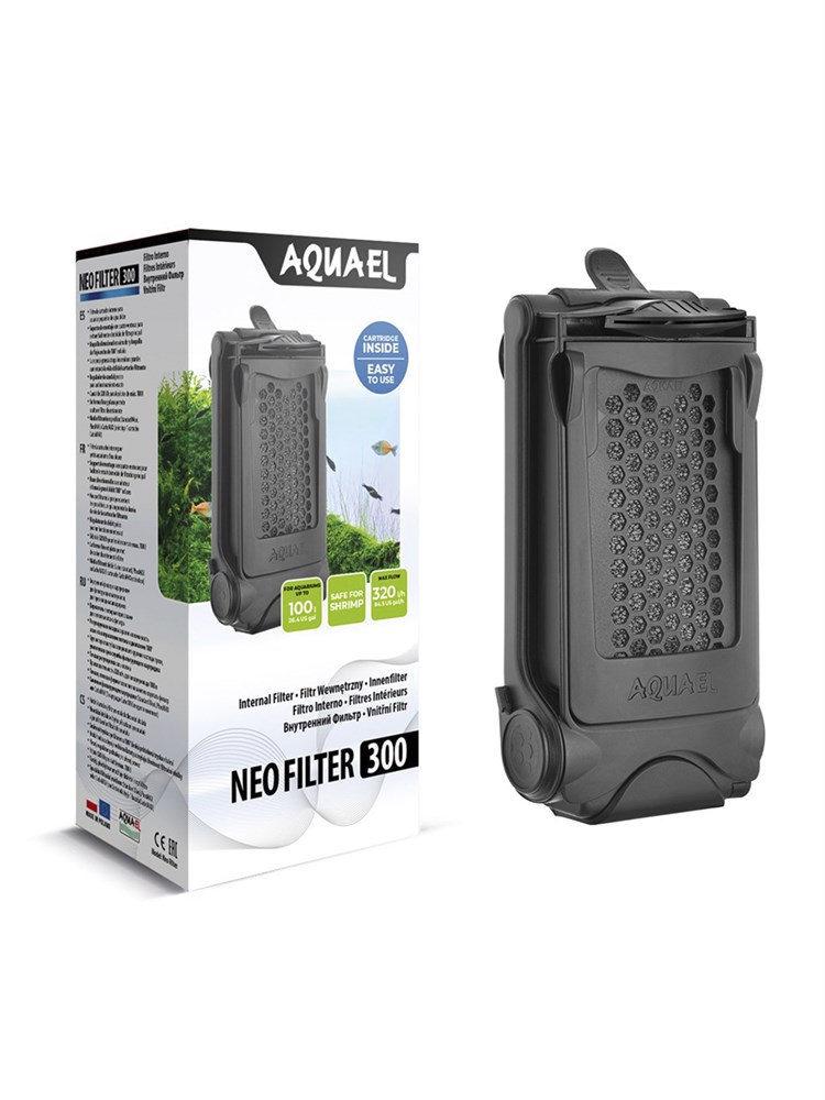 AQUAEL NEO 300 - внутренний фильтр для аквариумов до 100 литров (320 л/ч) 133419 - фото 36036