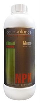 Aquabalance Premium Макро-комплекс NPK 1 л - удобрение для растений - фото 17380