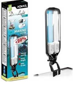 AQUAEL Decolight DUO Marine 6 Вт х 2 (LED) - сдвоенный светильник для морского аквариума (черный) - фото 17588