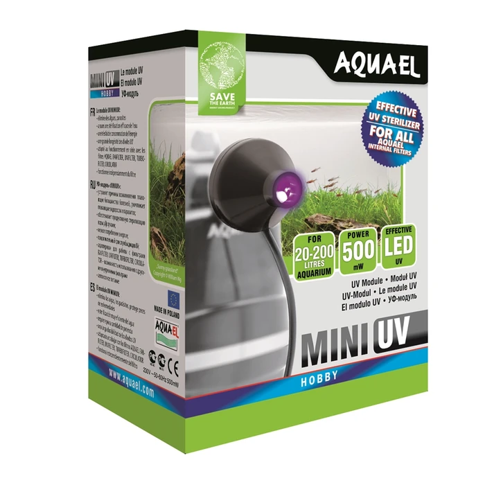 AQUAEL Mini-UV 0,5 Вт - для внутренних фильтров AQUAEL 109521
