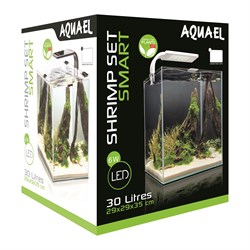 AQUAEL Shrimp Set Smart II 30 л - аквариум черный - фото 17918