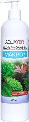 Aquayer Удо Ермолаева МАКРО+ 500 мл - удобрение для растений MA500