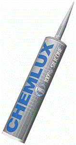 Chemlux 9013 310 мл - силиконовый клей-герметик, черный - фото 18535