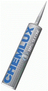Chemlux 9013 310 мл - силиконовый клей-герметик, черный 9013Ч