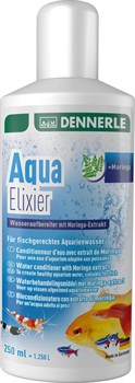 Dennerle Aqua Elixier 250 мл - кондиционер для подготовки аквариумной воды - на 1250 воды - фото 18669