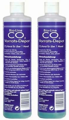 Dennerle BIO CO2 Refill-Depot 2x - Набор из двух баллонов с контролируемым гелем для CO2-систем BIO Den-3005
