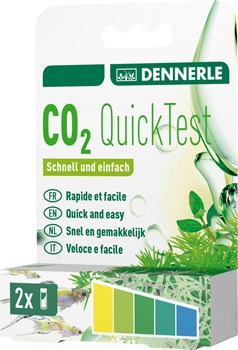 Dennerle CO2 Quick-Test - быстрый тест на содержание углекислого газа в воде, 2 тестовые пробирки - фото 18697