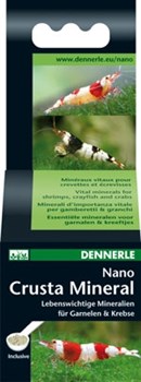 Dennerle Nano Crusta Mineral - Комплекс жизненно важных минералов для креветок раков и сомов 35 г - фото 18768