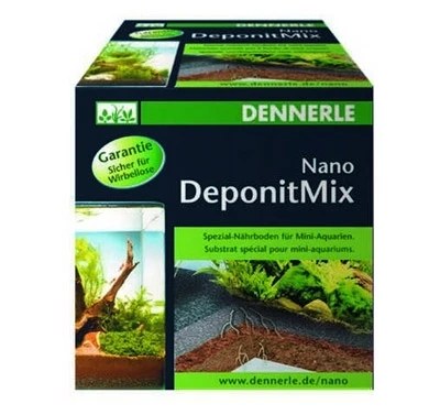 Dennerle Nano Deponit Mix - специальная грунтовая подкормка для мини-аквариумов. Готовая смесь, 1 кг. DEN5912